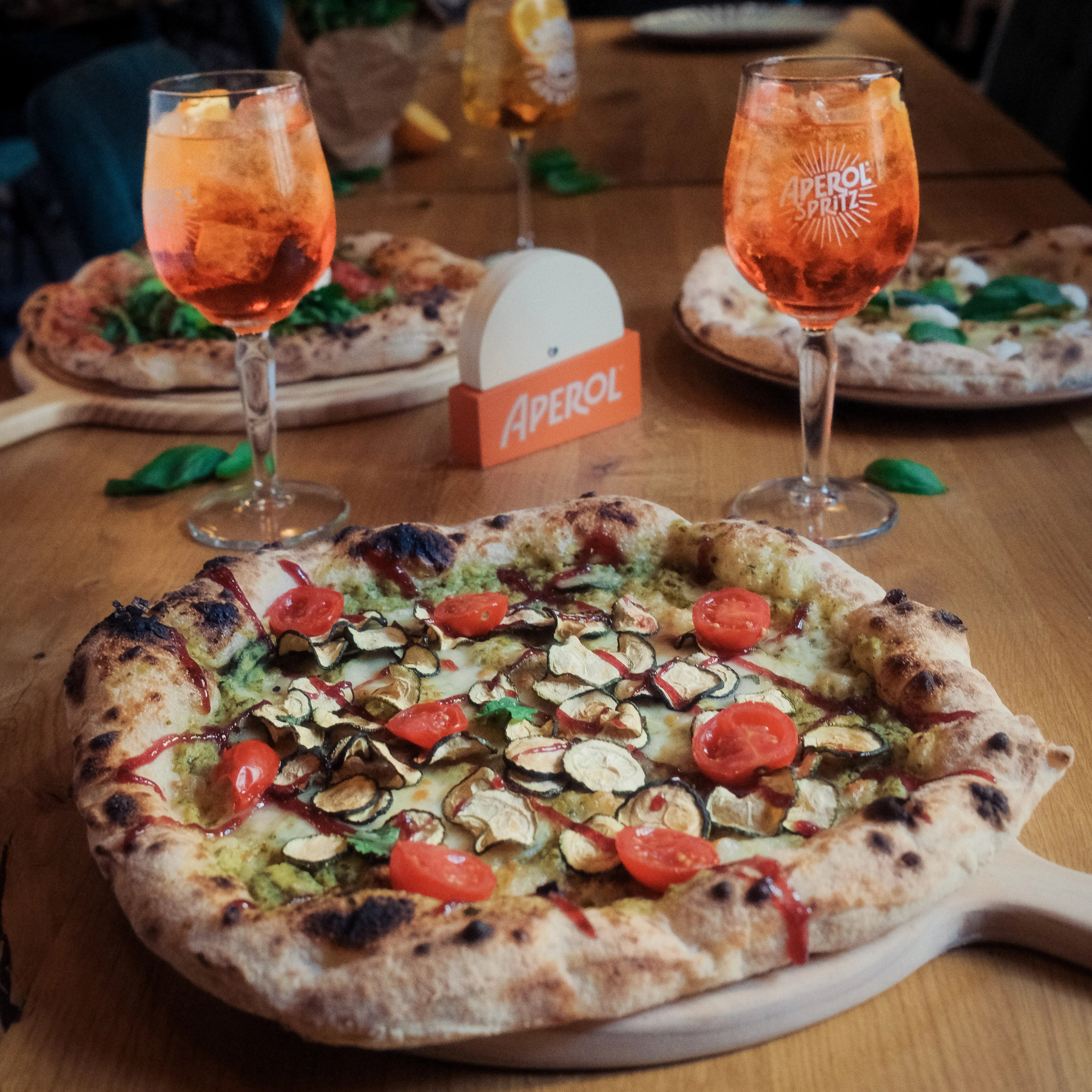 APEROL WOODEN PIZZA TRAY